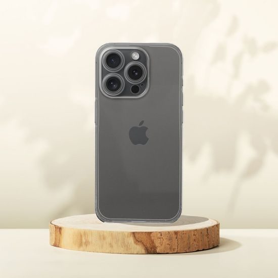 Obal / kryt na Apple iPhone X / XS transparent průhledný - CLEAR 1,5mm