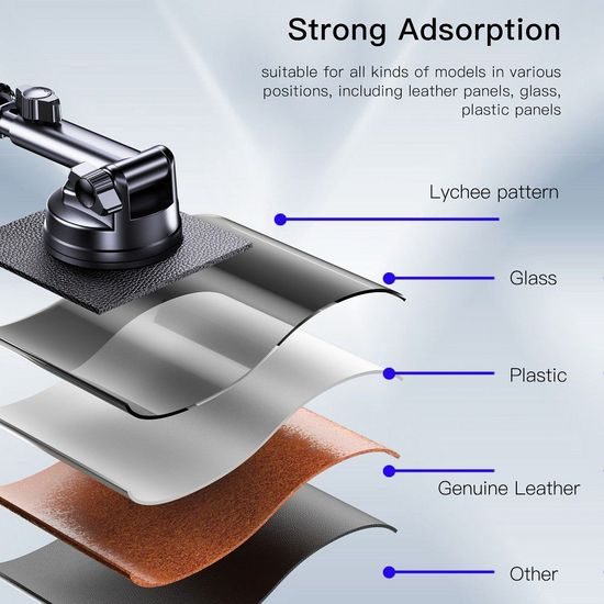 Držák do auta magnetický, s přísavkou i do ventilace – FORCELL F-Grip Excelence