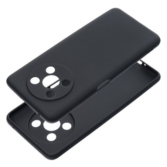 Obal / kryt na Honor Magic 4 Lite čierny - MATT