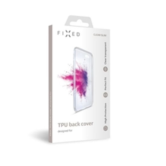 Obal / kryt na Xiaomi Redmi Note 9 průhledný- FIXED