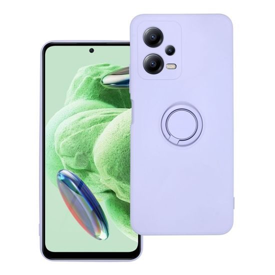 Obal / kryt na Xiaomi Redmi NOTE 12 5G fialový - SILICONE RING