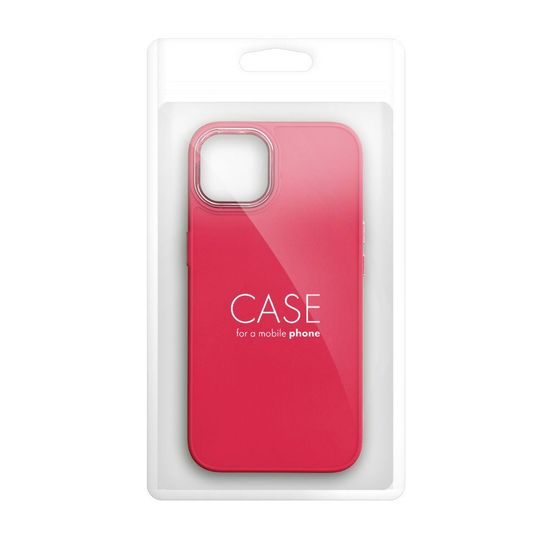 Obal / kryt na Apple iPhone 15 Plus tmavě růžový - FRAME