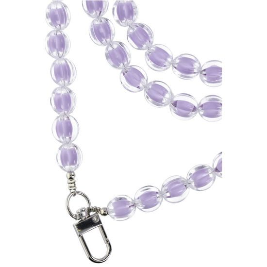 Přívěsek na telefon fialový - délka 120cm