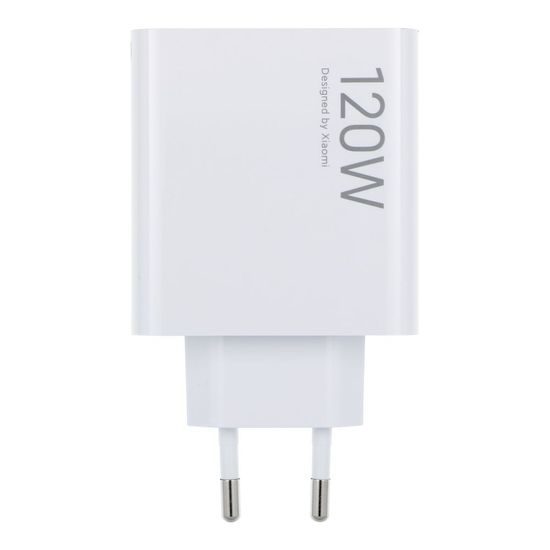 Nabíjecí adaptér Xiaomi MDY-14-EE s funkcí rychlonabíjení 120W bílý (Bulk)