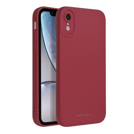 Obal / kryt na Apple iPhone XR červené - Puzdro Luna