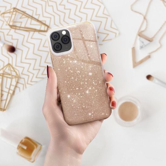 Obal / kryt pre Xiaomi Redmi 9A zlatý - Forcell SHINING
