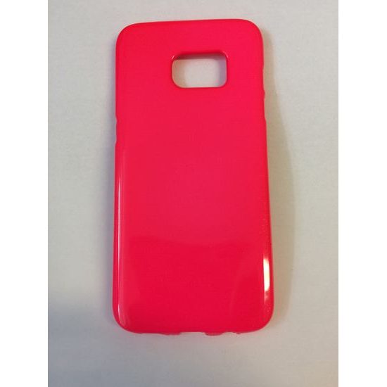 Obal / kryt pre Samsung Galaxy S7 Edge ružový - Jelly Case Flash