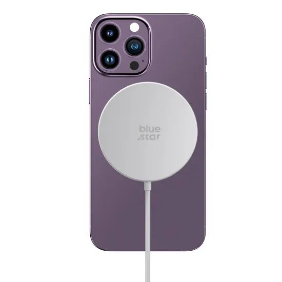 Bezdrátová nabíječka 15w kompatibilní s MagSafe - Blue Star