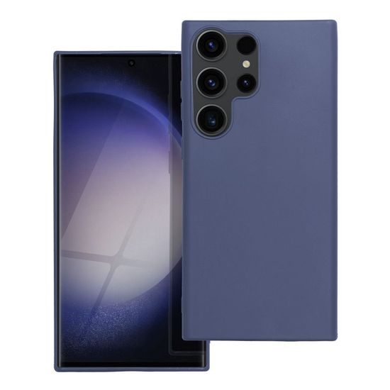 Obal / kryt na Samsung Galaxy S23 Ultra modrý - MATT Case