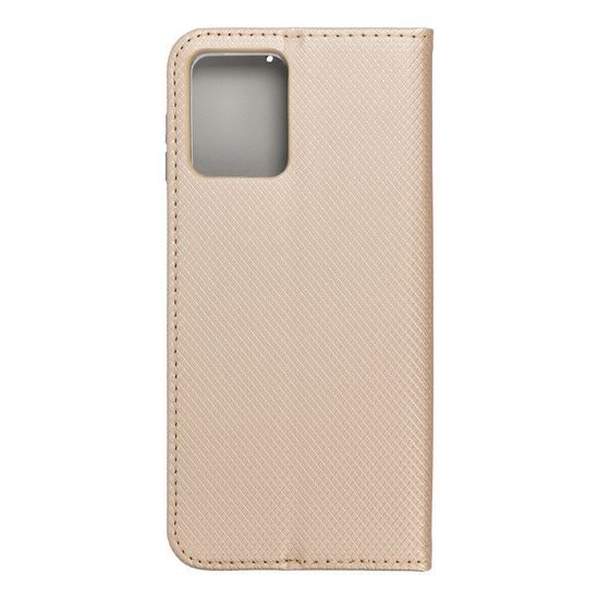 Obal / kryt na Motorola MOTO G54 zlatý knížkový - Smart Case