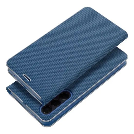 Pouzdro / obal na Samsung Galaxy A56 5G modrý - Luna Carbon