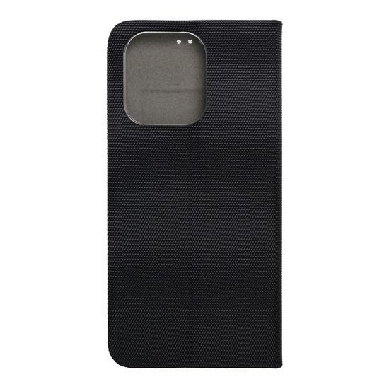 Puzdro / obal na Xiaomi Redmi NOTE 13 4G čierne - kniha SENSITIVE