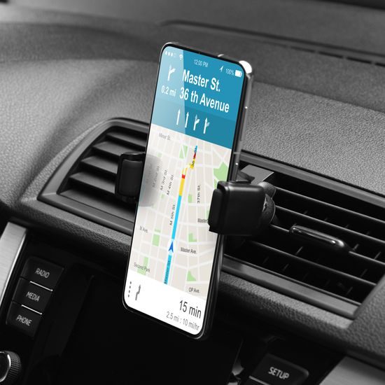 Držák do auta do ventilace FORCELL CARBON