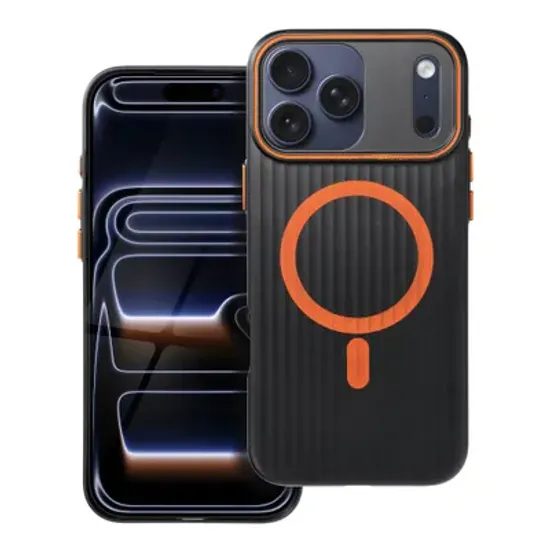 Obal / kryt na Apple iPhone 17 Pro Max - černý Case SIMPLY MagCover