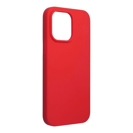 Obal / kryt na Apple iPhone 14 PRO MAX ( 6.7 ) červený - Forcell SILICONE
