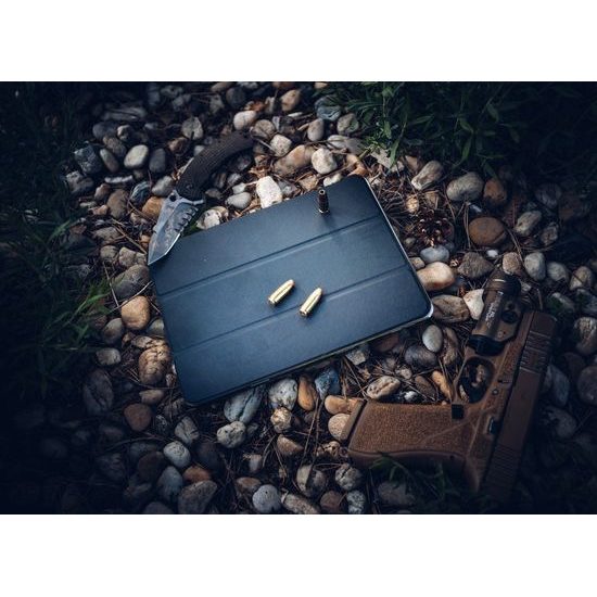 Pouzdro / obal na Apple iPad 11 2025/2026 / 10.9 2022 černé - Tactical Book Tri Fold