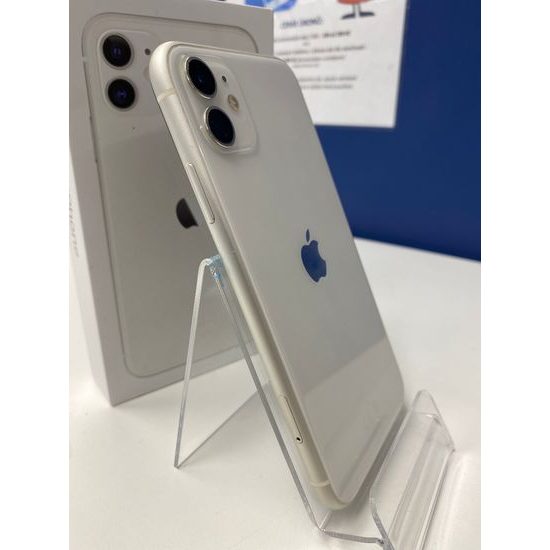 Apple iPhone 11 128GB - bílý použitý - (A-)