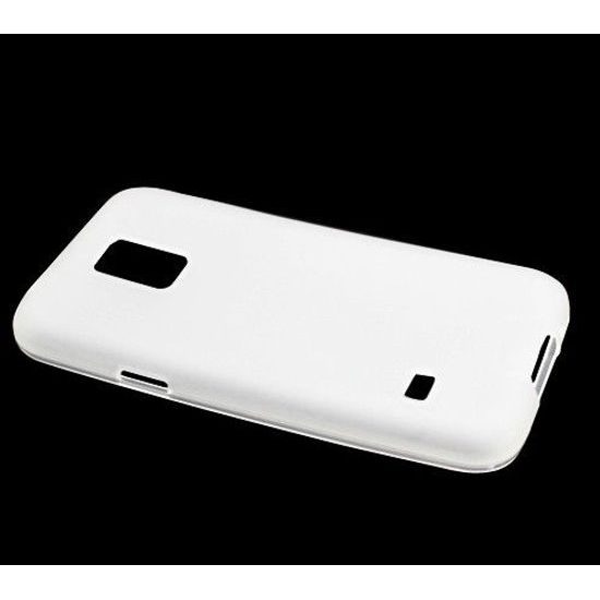 Obal / kryt pre Samsung Galaxy S5 biely - Jelly Case