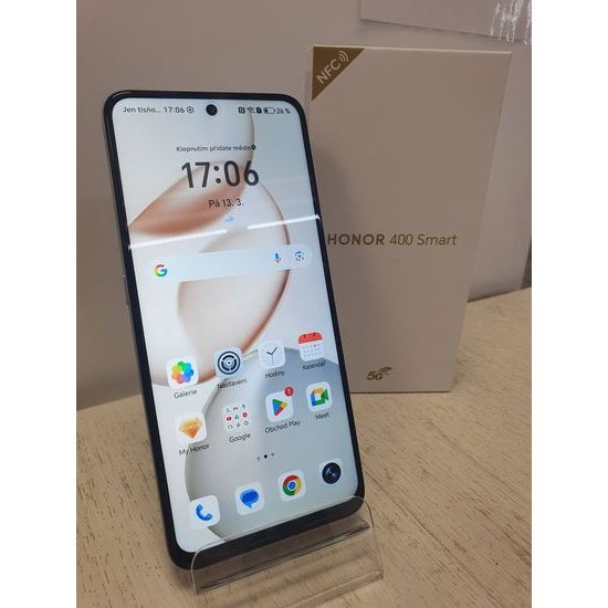 Honor 400 smart 4GB/128GB stříbrný - použitý (A+)