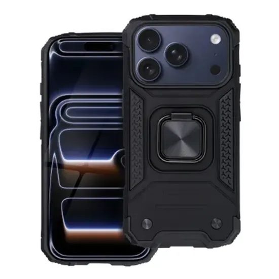 Obal / kryt na Apple iPhone 17 Pro černý - Nitro Case