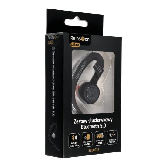Bezdrátový headset MONO Reinston ESB001X USB-C černý