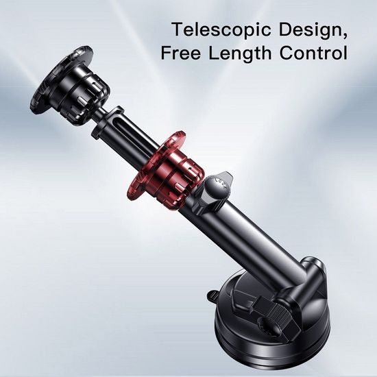 Držák do auta magnetický, s přísavkou i do ventilace – FORCELL F-Grip Excelence