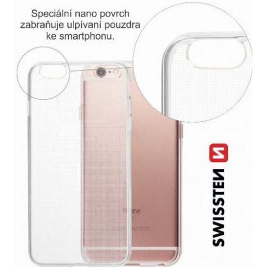 Obal / kryt pre Huawei Y6 2019 transparentný Swissten