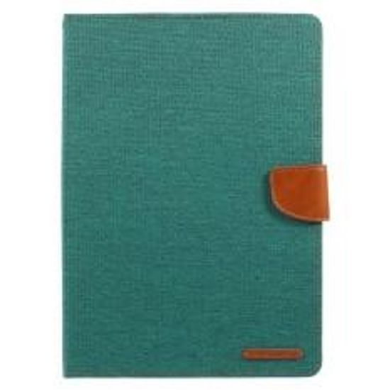 Puzdro / obal pre Apple iPad 4 zelený - kniha CANVAS