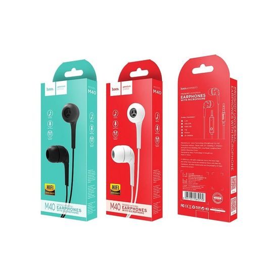 Sluchátka s mikrofonem HOCO M40 Drumbeat universal černá