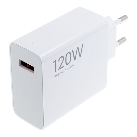 Nabíjecí adaptér Xiaomi MDY-14-EE s funkcí rychlonabíjení 120W bílý (Bulk)