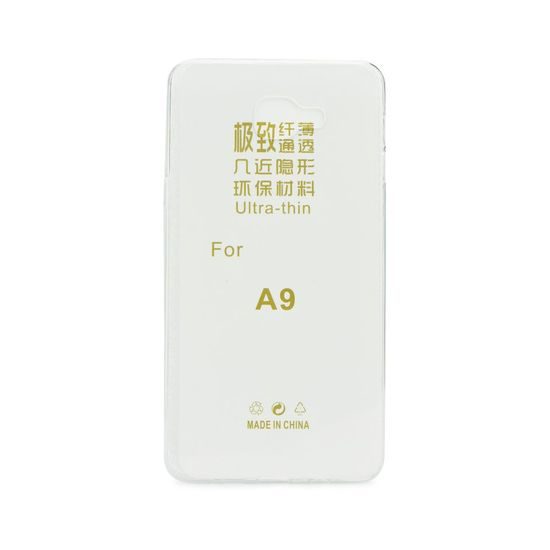 Obal / kryt na Samsung Galaxy A9 průhledný - Ultra Slim 0,3mm