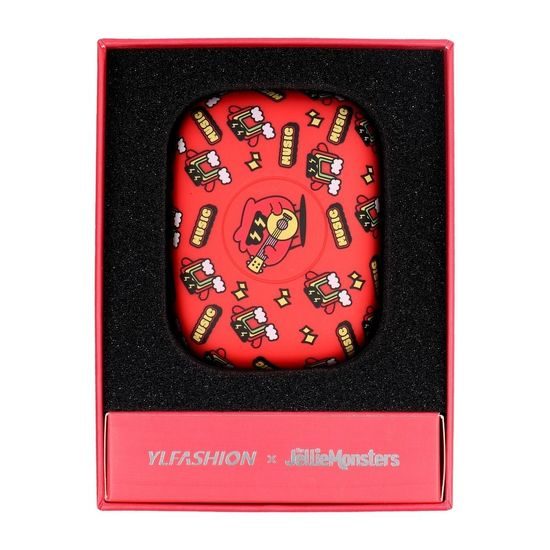Bezdrátové sluchátka JELLIE MONSTER Steven (YLFS-06BT), červené