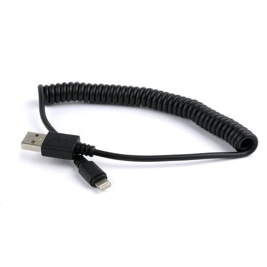 Dátový kábel CABLEXPERT USB-A samec/lightning samec 1,5 m čierny