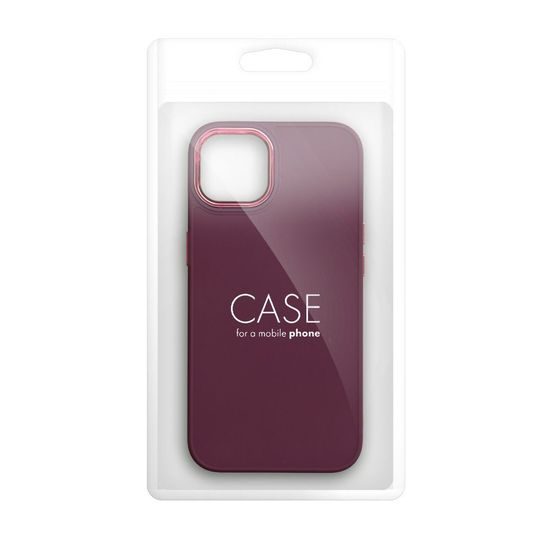 Obal / kryt na Apple iPhone 13 MINI fialový - FRAME
