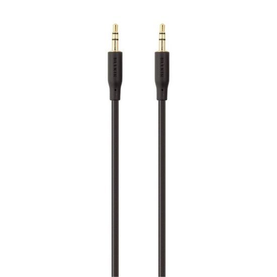 Audio kabel Portable Gold Audio 1m černý - BELKIN