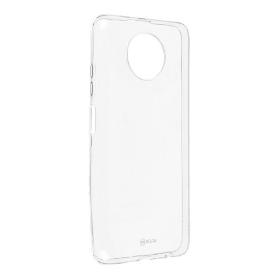 Obal / kryt pre Xiaomi Redmi Note 9T transparentný - Jelly Case Roar