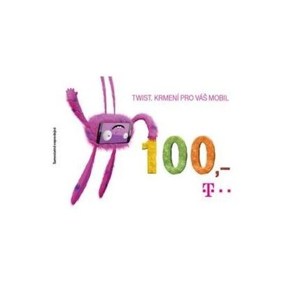 T-mobile Twist kupon s kreditem 100,-Kč
