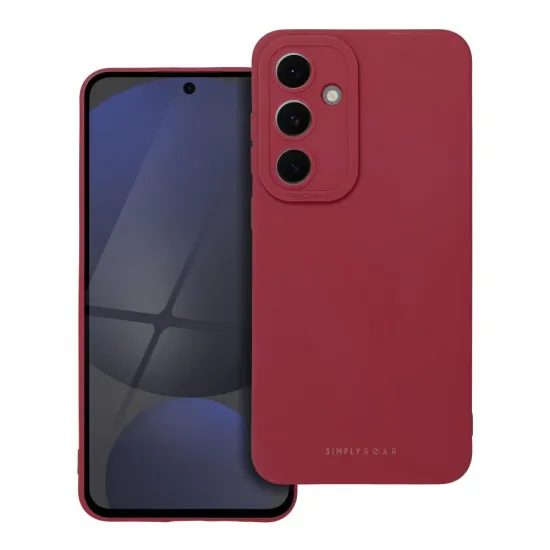 Obal / kryt na Samsung Galaxy S24 FE červený - ROAR case LUNA