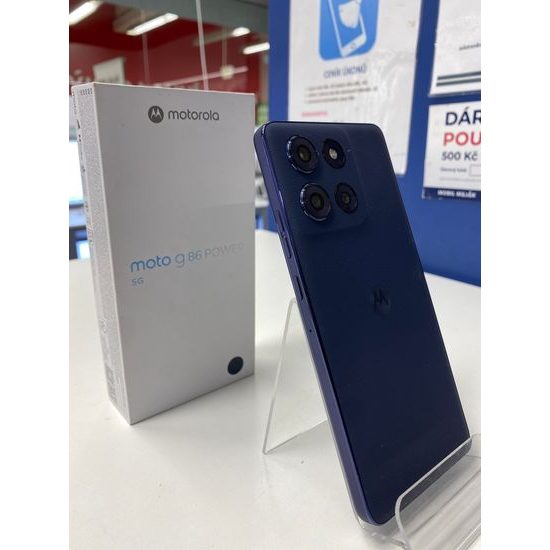 Motorola G86 Power 5G 8GB/128GB modrý - použitý (A+)