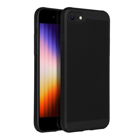 Obal / kryt na Apple iPhone 7 / 8 / SE 2020 / SE 2022 čierne - BREEZY