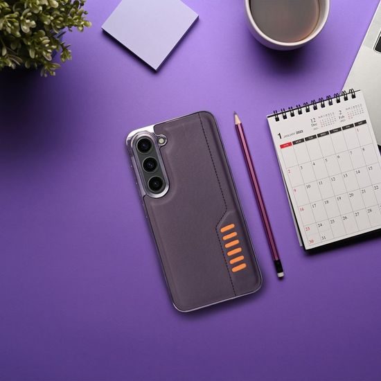 Obal / kryt na Samsung Galaxy S24 Ultra fialový - MILANO Case