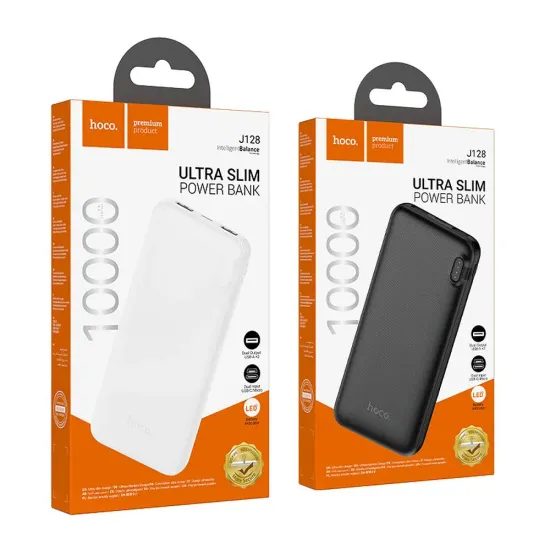Powerbanka Hoco 10000 mAh 2A J128 bílá