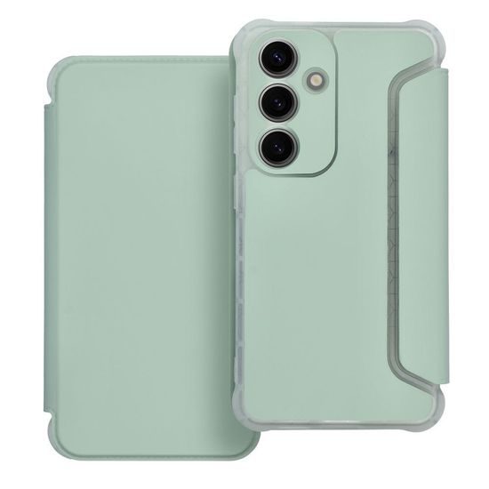 Pouzdro / obal na Samsung Galaxy S24 světle zelené - knížkové PIANO Book