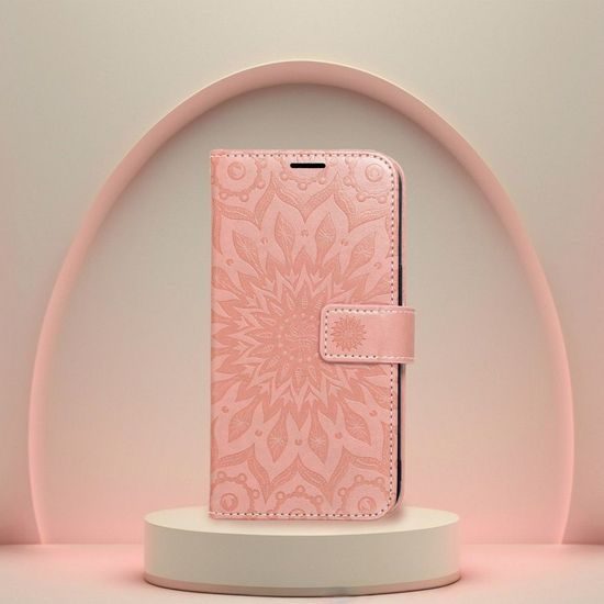 Pouzdro / obal na Xiaomi Redmi NOTE 13 PRO 4G oranžový - knížkový MEZZO Book