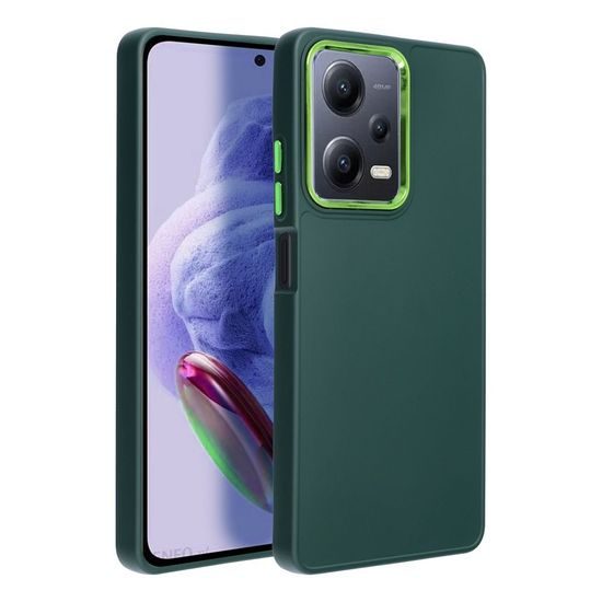 Obal / kryt na Xiaomi Redmi Note 12 Pro Plus 5G zelené - FRAME Case