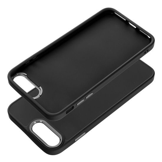 Obal / kryt na Apple iPhone 7 PLUS / 8 PLUS černý - FRAME