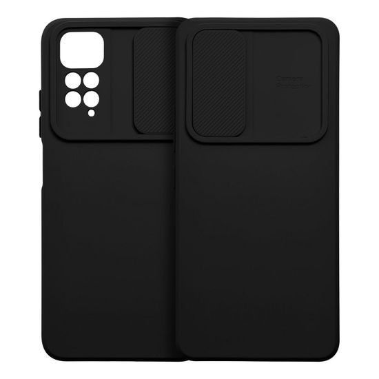 Obal / kryt na XIAOMI Redmi NOTE 9 černý - SLIDE Case