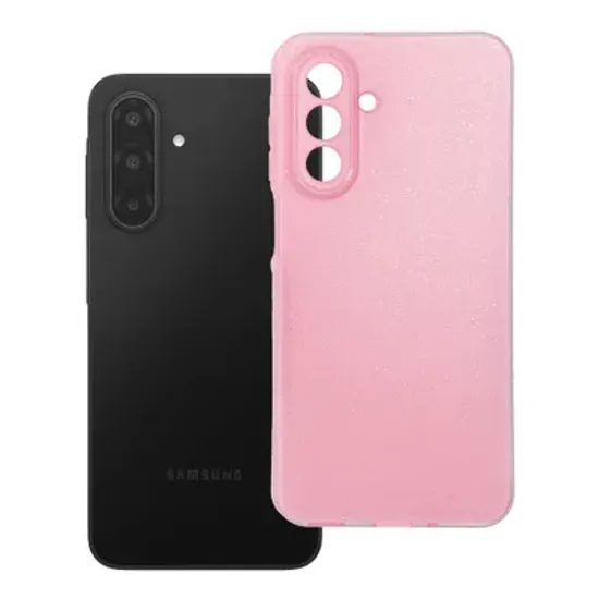 Obal / kryt na Samsung Galaxy A17 růžový - Clear Case 2 mm