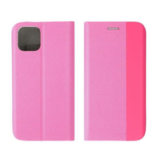 Pouzdro / obal na Xiaomi Redmi 10C růžové - knížkové SENSITIVE