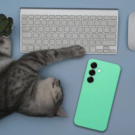 Obal / kryt na Xiaomi Redmi Note 15 5G zelená - SILICONE